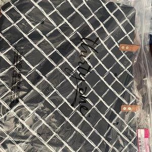 Thirty One Around Town Tote Dash of Plaid Pebble NIP